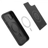Spigen iPhone 14 Suojakuori Optik Armor MagFit Musta