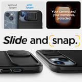 Spigen iPhone 14 Suojakuori Optik Armor MagFit Musta