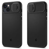 Spigen iPhone 14 Suojakuori Optik Armor MagFit Musta