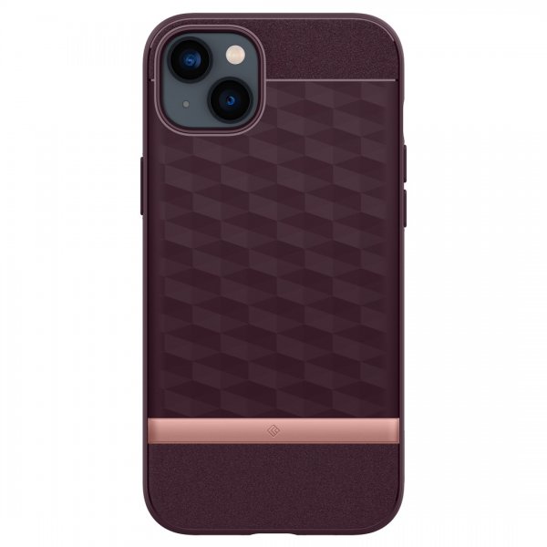 Caseology iPhone 14 Suojakuori Parallax Mag Burgundy Bean