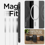 Spigen iPhone 14 -suojakuori Rugged Armor MagFit Matte Black