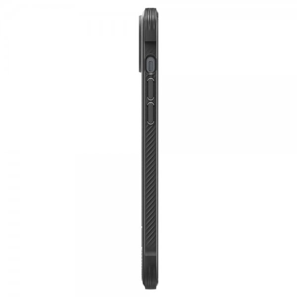Spigen iPhone 14 -suojakuori Rugged Armor MagFit Matte Black