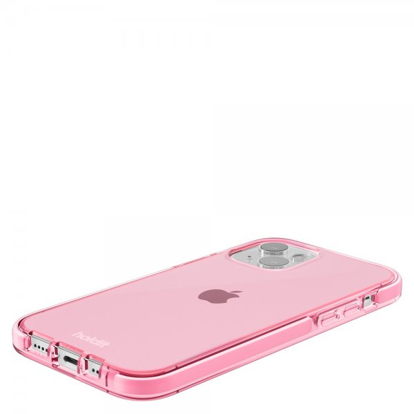 holdit iPhone 14 Seethru Bright Pink -kuori
