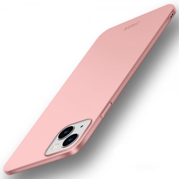 Mofi iPhone 14 -suojakuori, Shield Slim, ruusukulta