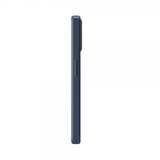 Xqisit iPhone 14 -silikonisuojakuori, tummansininen
