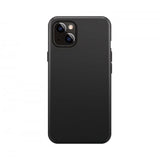 Xqisit iPhone 14 silikonikuori, musta
