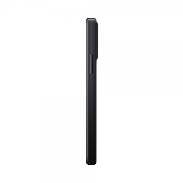 Xqisit iPhone 14 silikonikuori, musta