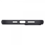 Spigen iPhone 14 -suojakuori Silicone Fit MagFit, musta