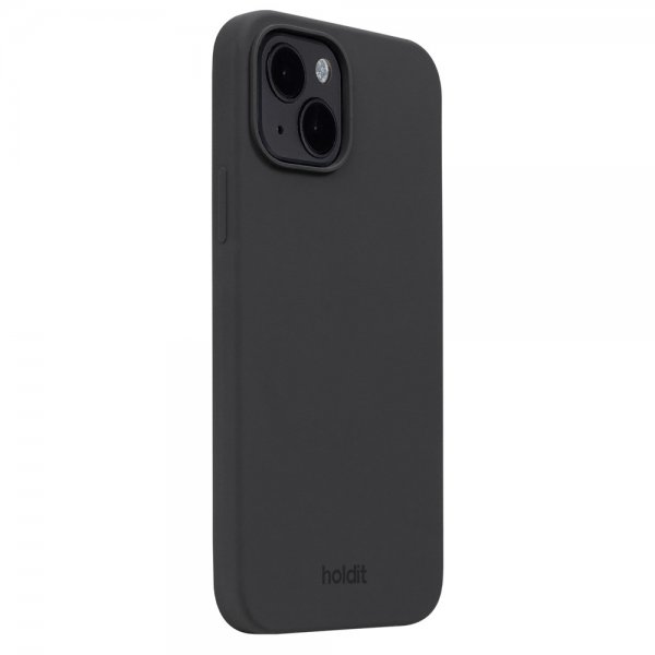 holdit iPhone 13/14 Silikonikuori Musta