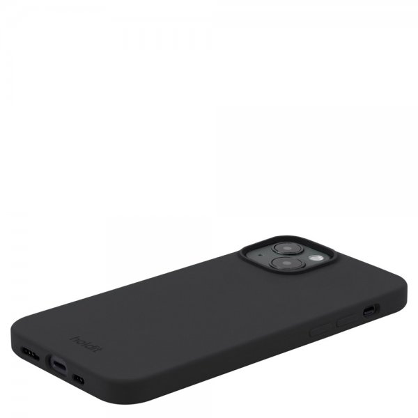 holdit iPhone 13/14 Silikonikuori Musta