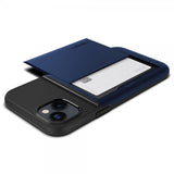 Spigen iPhone 14 -suojakotelo Slim Armor CS, Navy Blue