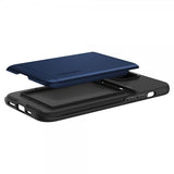 Spigen iPhone 14 -suojakotelo Slim Armor CS, Navy Blue