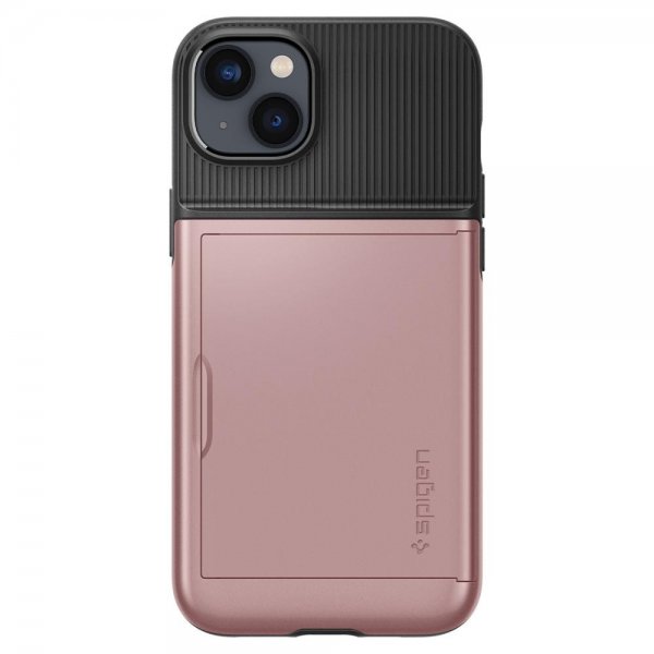 Spigen iPhone 14 -suojakotelo Slim Armor CS ruusukulta