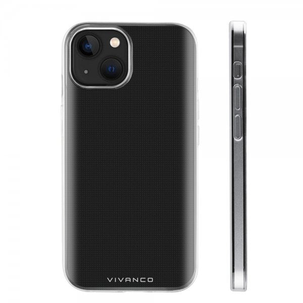 Vivanco iPhone 14 Ohut TPU-suojakuori Läpinäkyvä