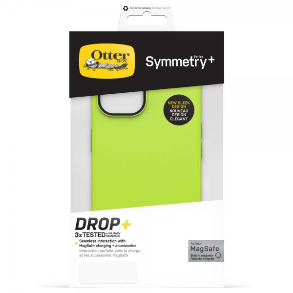 Otterbox iPhone 14 Symmetry Plus Lime All Yours -kuori