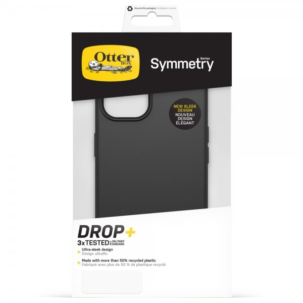 Otterbox iPhone 14 Suojakuori Symmetry Series Musta