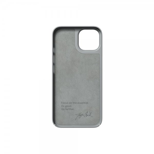 Nudient iPhone 14 -kuori Thin Case MagSafe Concrete Grey