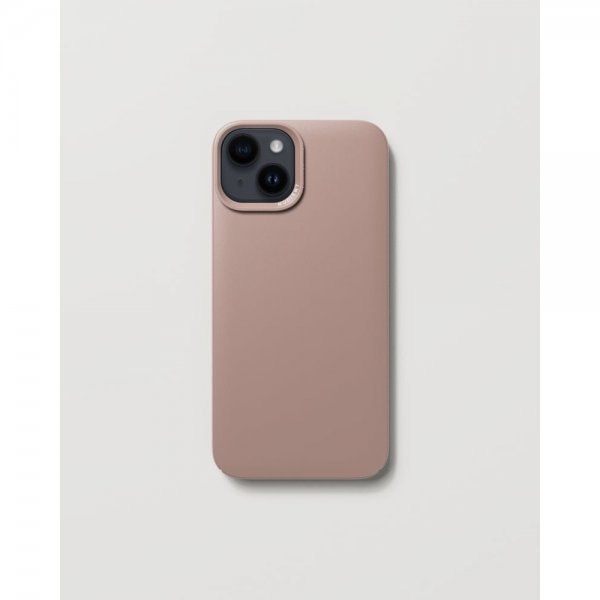 Nudient iPhone 14 -kuoret Thin Case MagSafe Dusty Pink