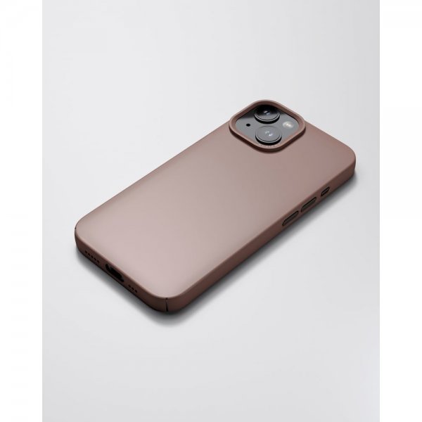 Nudient iPhone 14 -kuoret Thin Case MagSafe Dusty Pink