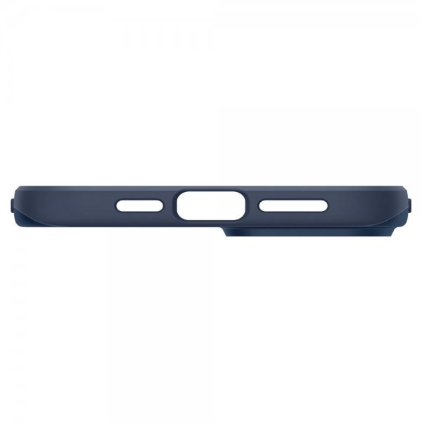 Spigen iPhone 14 -suojakuori Thin Fit Navy Blue