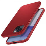Spigen iPhone 14 Kuori Thin Fit Punainen