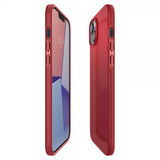 Spigen iPhone 14 Kuori Thin Fit Punainen