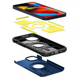Spigen iPhone 14 -suojakuori Tough Armor MagFit Navy Blue