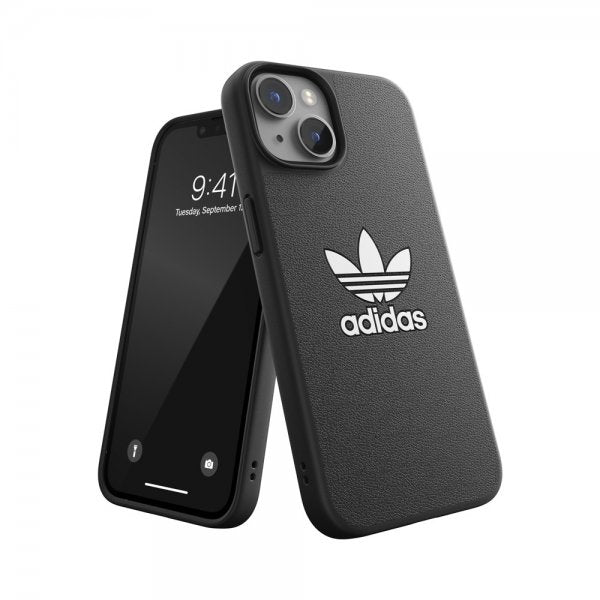 Adidas iPhone 14 Suojakuori Trefoil Snap Case Musta