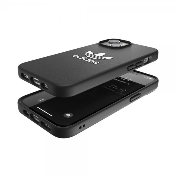 Adidas iPhone 14 Suojakuori Trefoil Snap Case Musta