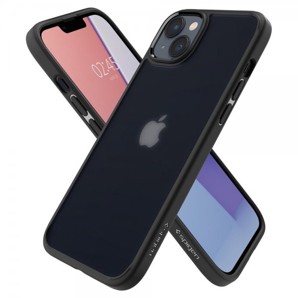 Spigen iPhone 14 -suojakuori Ultra Hybrid Frost Black