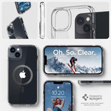 Spigen iPhone 14 Suojakuori Ultra Hybrid MagFit Carbon Fiber