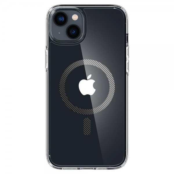 Spigen iPhone 14 Suojakuori Ultra Hybrid MagFit Carbon Fiber