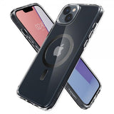 Spigen iPhone 14 Suojakuori Ultra Hybrid MagFit Carbon Fiber