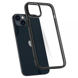 Spigen iPhone 14 -suojakuori, Ultra Hybrid, mattamusta