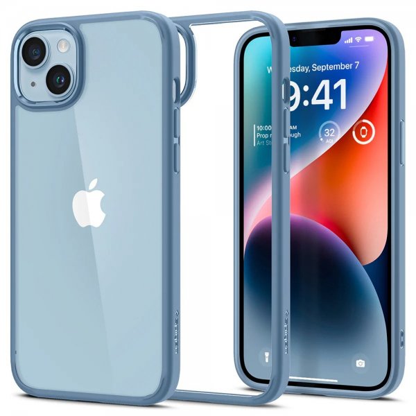 Spigen iPhone 14 Ultra Hybrid -suojakuori, Sierra Blue