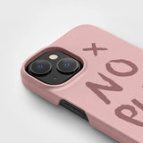 agood company iPhone 14 -kasvipohjainen, muoviton suojakuori, Dusty Pink