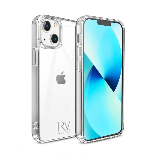 Rvelon iPhone 14 -kuoret, läpinäkyvä TPU