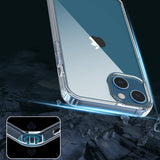 Rvelon iPhone 14 -kuoret, läpinäkyvä TPU