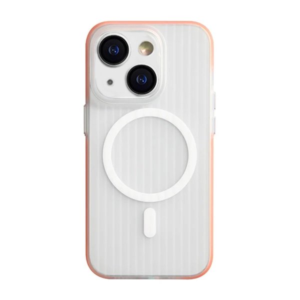 iPhone 13/iPhone 14 Kuori Uurrettu MagSafe Oranssi