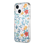 iPhone 14 Plus/iPhone 15 Plus Kuori Kukkakuvio MagSafe Oksat
