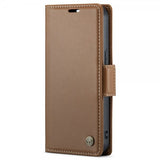 CaseMe iPhone 15 Kotelo 023 Series Ruskea