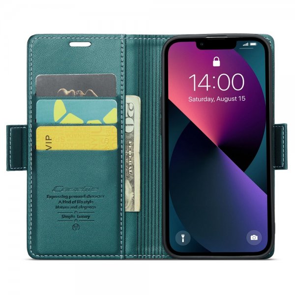 CaseMe iPhone 15 -kotelo 023 Series Vihreä