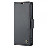 CaseMe iPhone 15 Kotelo 023 Series Musta