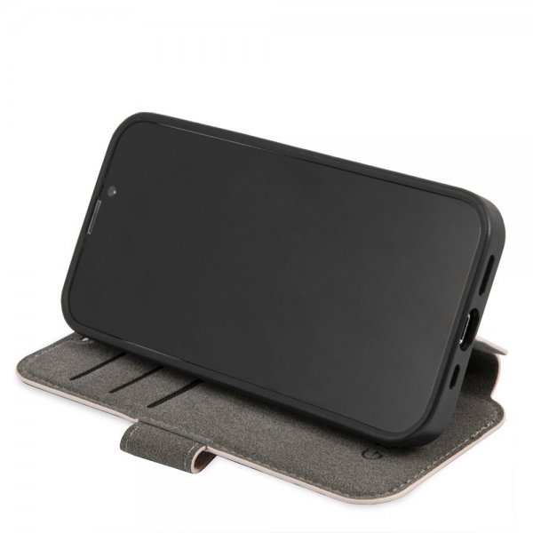 Guess iPhone 15 -kotelo 4G Logo Pinkki