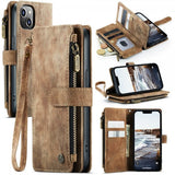 CaseMe iPhone 15 Kotelo C30 Series Ruskea