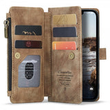 CaseMe iPhone 15 Kotelo C30 Series Ruskea