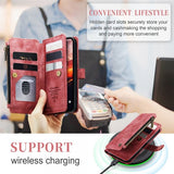 CaseMe iPhone 15 -kotelo C30-sarja Punainen