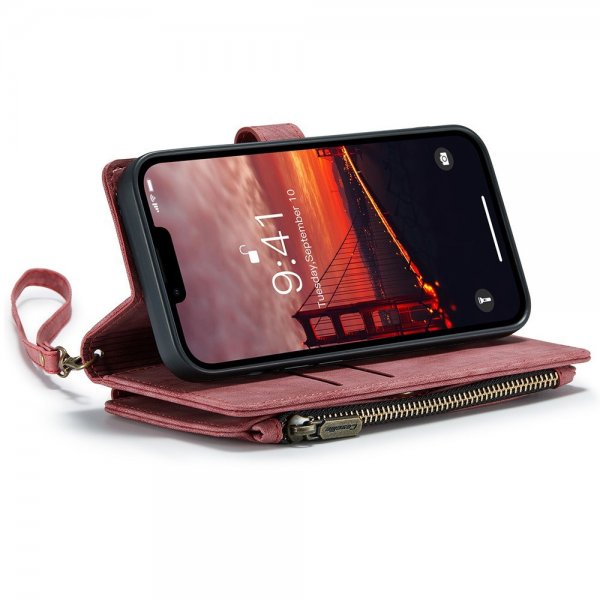 CaseMe iPhone 15 -kotelo C30-sarja Punainen