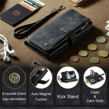 CaseMe iPhone 15 Kotelo C30 Series Musta