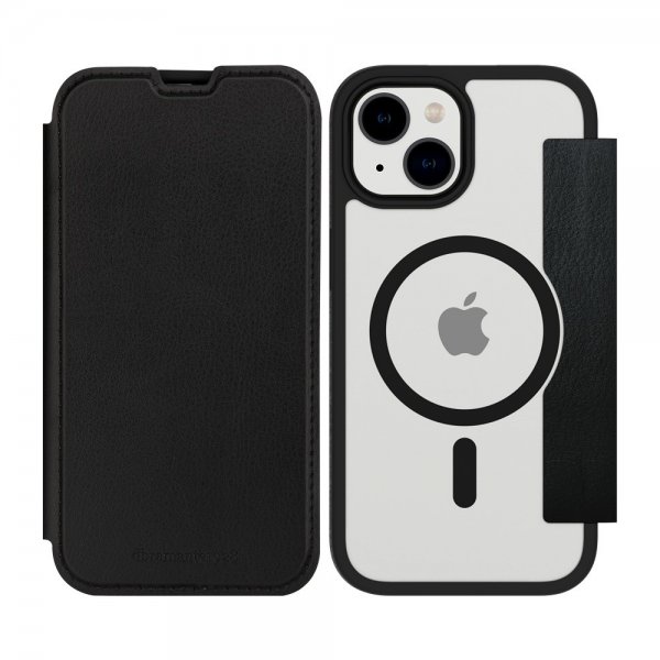 dbramante1928 iPhone 13/14/15/16e/17e Kotelo Helsinki MagSafe Clear/Black